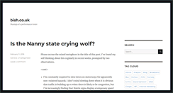 Desktop Screenshot of bish.co.uk